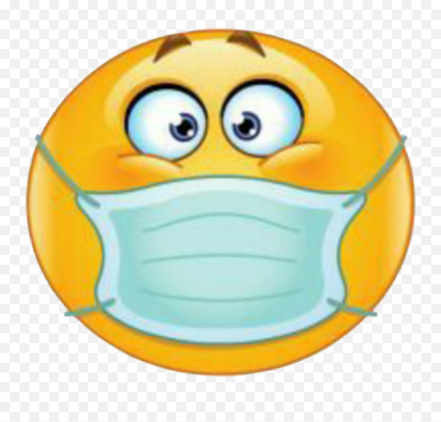 Doctor Dentist Emoticon Smile Sticker - Emoji With Mask Clipart,Doctor Emoticon