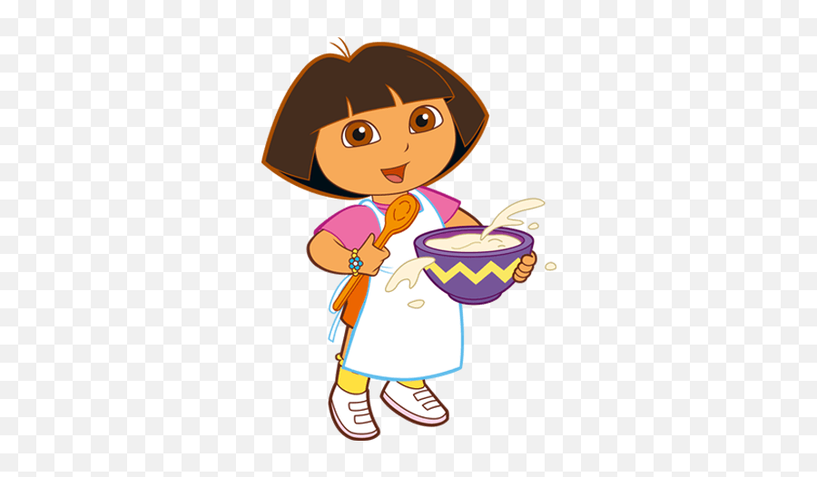 Dora Little Cooks Collection - Dora The Explorer Cooking Emoji,