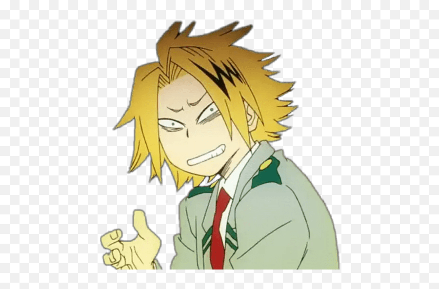 Boku No Hero Academia - Fictional Character Emoji,Kaminari Discord Emoji