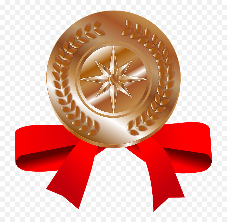 Bronze Medal Clipart - Medal Bronze Clipart Emoji,Medal Ribbon Emoji