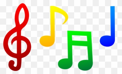 Colorful Musical Notes - Free Clip Art Music Notes Art Kids Music Notes Clipart Emoji,Free Emoticon Clip Art Rock Band