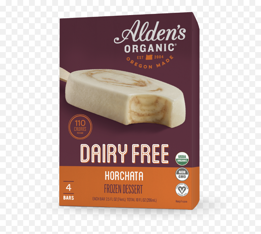 Dairy Free Horchata Bar Aldenu0027s Organic Ice Cream - Fresh Cheese Emoji,Sweet Emotion Desserts Florida