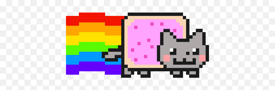 I Remade Nyan Cat For A Discord Emoji - Nyan Cat Sprite,Transparent Discord Emojis Gif