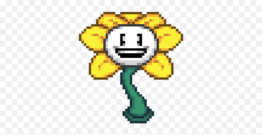 Undertale Flowey Transparent Png - Flowey Undertale Png Emoji,Undertale Emoticon