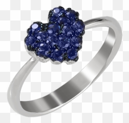 Blue Heart Ring Emoji,Emotion Cuore