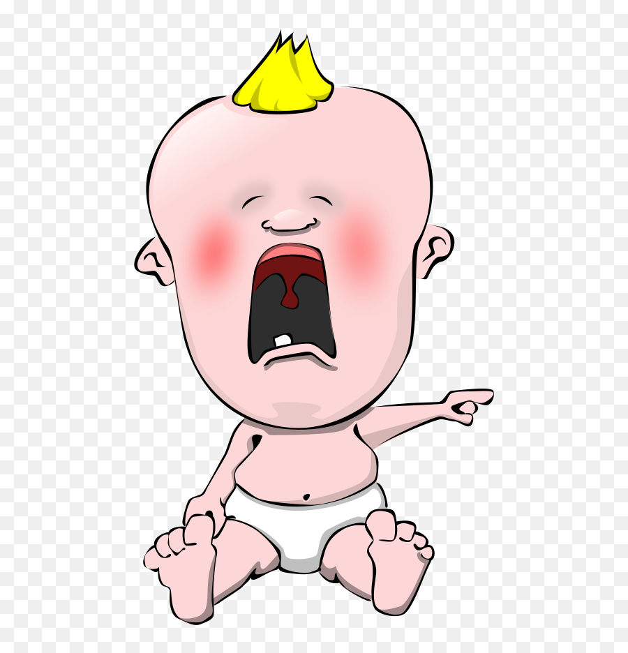Crying Baby Clipart I2clipart - Royalty Free Public Domain Whining Clipart Emoji,Crying Baby Emoticon
