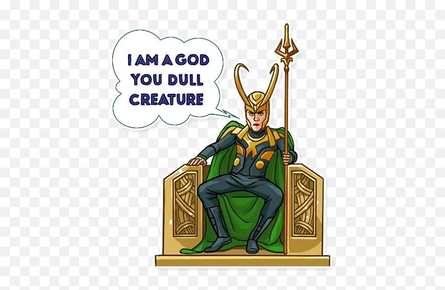 Loki Whatsapp Stickers - Loki Stickers Telegram Emoji,Loki Emoji