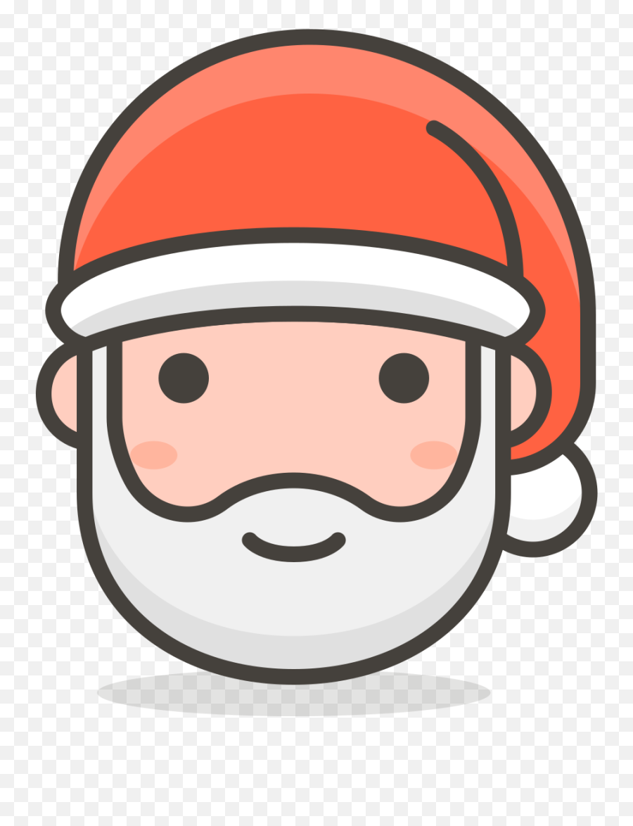 Santa Claus Free Icon Of 780 Free - Santa Claus Emoji Head Png,Santa Sleigh Emoji