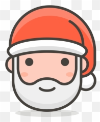 Santa Claus Free Icon Of 780 Free - Santa Claus Emoji Head Png,Santa Sleigh Emoji