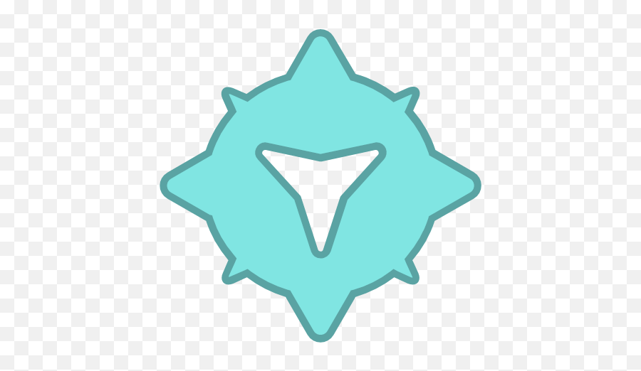 Angry Blue Bot Mine Octagon Virus Icon - Botcons Emoji,Octagon Emoji