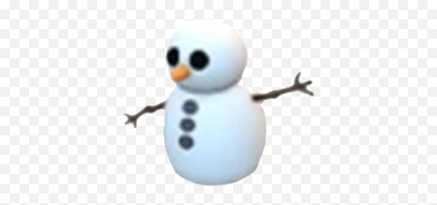 Am Adopt Me Snow Man Snowman Pet - Snowman Adopt Me Emoji,Snowman Emoji With Snow