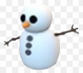 Am Adopt Me Snow Man Snowman Pet - Snowman Adopt Me Emoji,Snowman Emoji With Snow