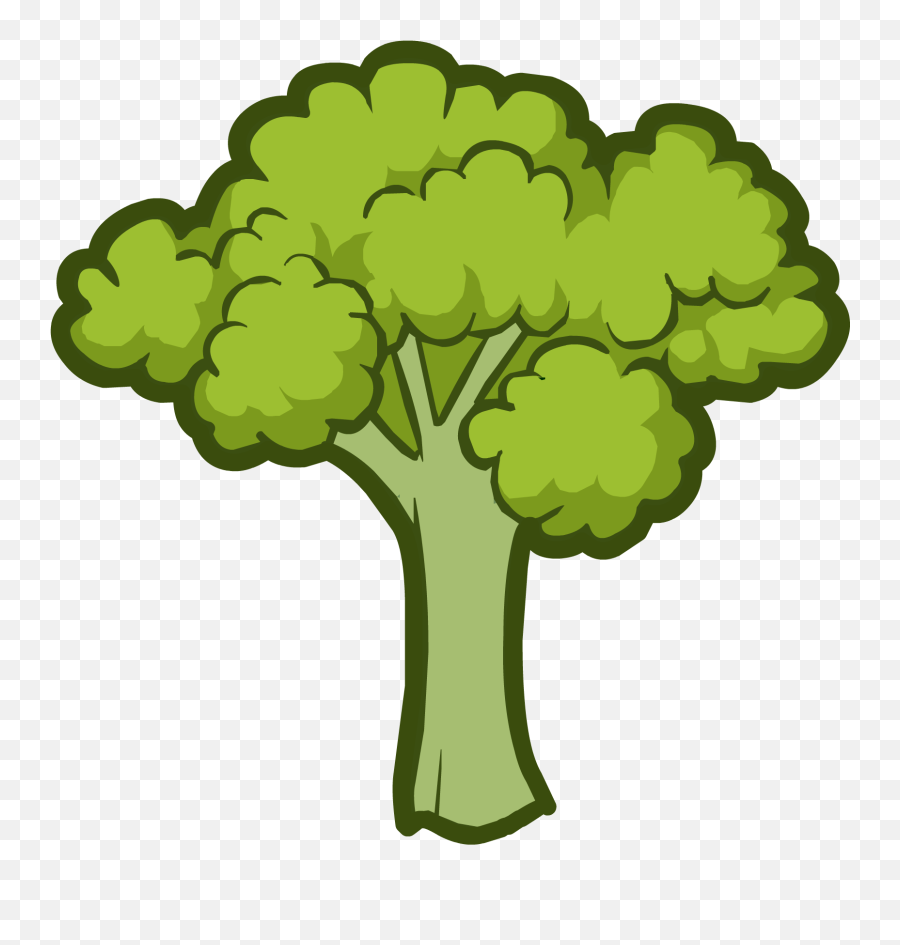 10 Pieces Of Broccoli Club Penguin Wiki Fandom - Cartoon Clipart Png Broccoli Emoji,Broccoli Emoji Png