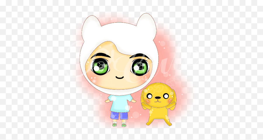Gerbang Perkahwinan Doodle Blog Kawaii - Fictional Character Emoji,Finn Emoticon
