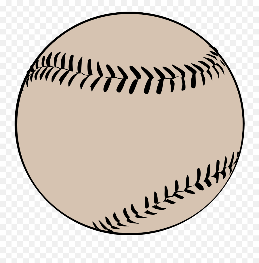 Clip Art - Baseball Black And White Clipart Emoji,Bola De Baseball Emoji