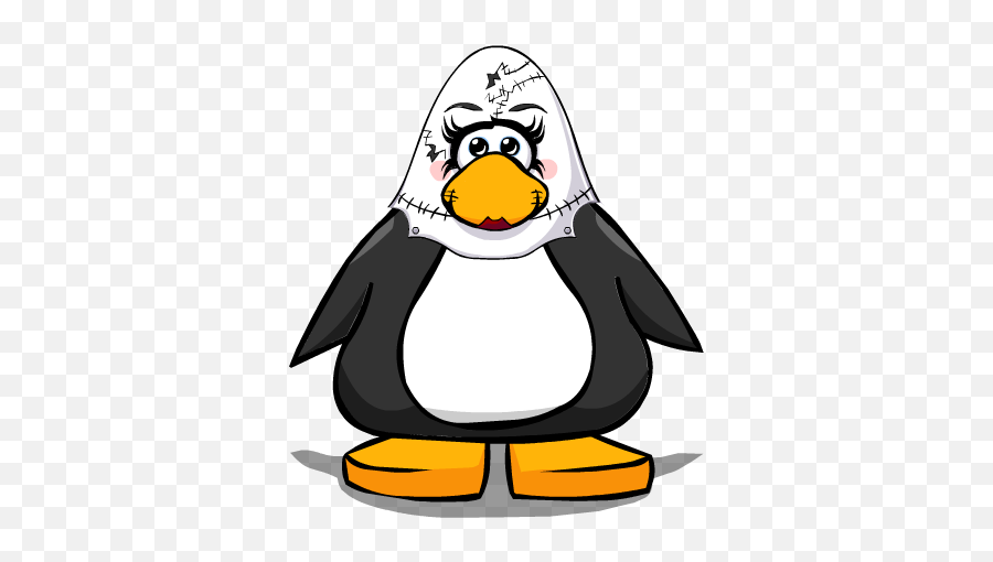 Creepy Doll Makeup Club Penguin Wiki Fandom - Club Penguin Emoji,Emojis Cute Makeup