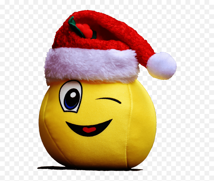Whatsapp Profile Pic Smile Emoji Dp - Novocomtop Smiley With Santa Cap,Funny Quotes With Emoticons