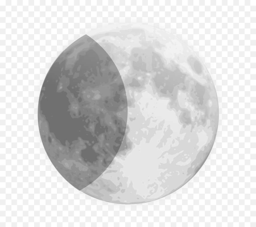Moon Phase Png - Full Half Moon Vector Emoji,Moon Phase Emojis