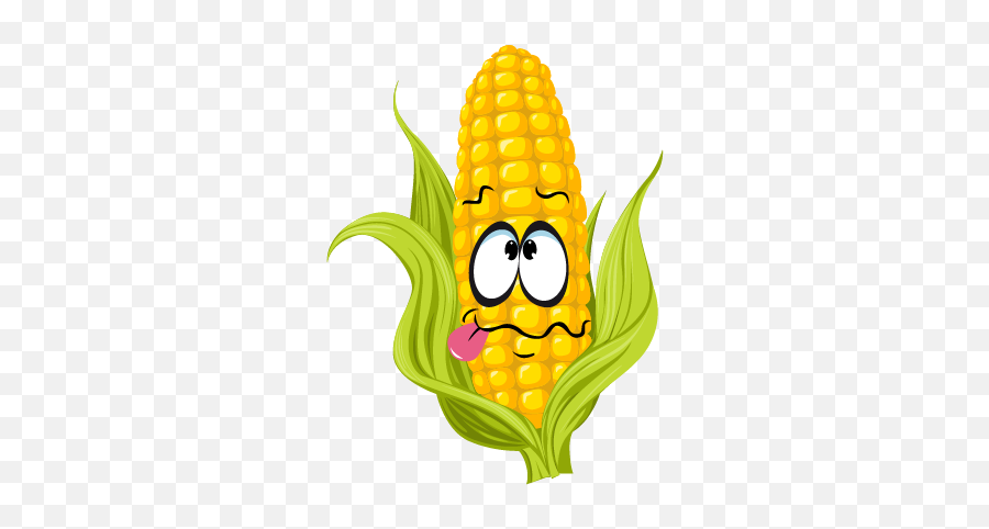 Corn Sp Emoji Stickers - Maize Drawing,Corn Emoji