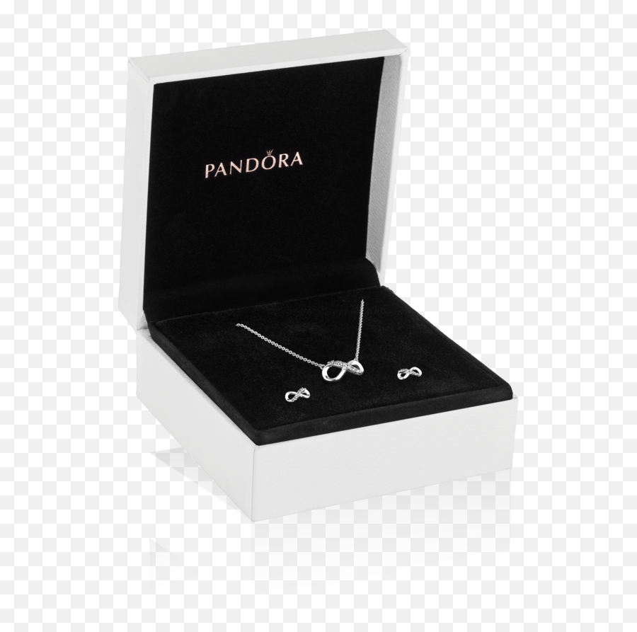 Pandora Sparkling Silver Infinity Jewelry Gift Set - Solid Emoji,Local Stores That Sell Heartfelt Emotions Jewelry