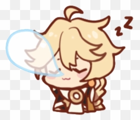 Cute Little Stickers - Aether Chibi Genshin Emoji,Lovecraftian Discord Emojis
