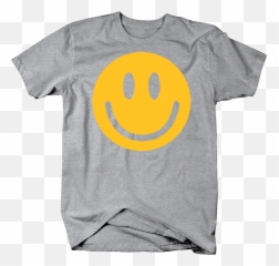 Big Yellow Smiley Face Happy Joy Peace - Mona Lisa Selfie Shirt Emoji,Rave Emoji
