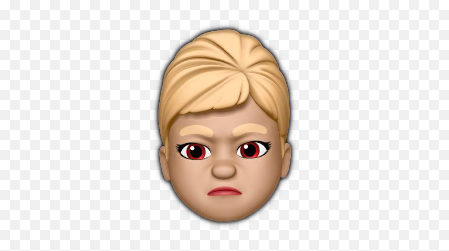 Angry Karen Emoji - Hair Design,Angry Emoji Meme
