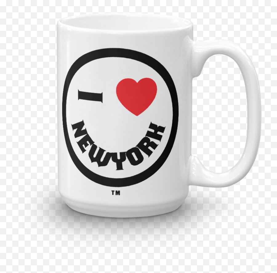 I Love Ny Mugs Emoji,Smiley Emoticon Sipping Coffee