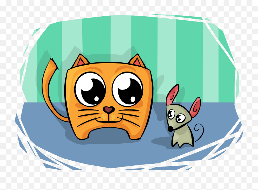 Cat And Mouse Cartoon Drawing Free Image Download - Besties Forever Emoji,How To Draw A Cartoon Animal Eye Emotion