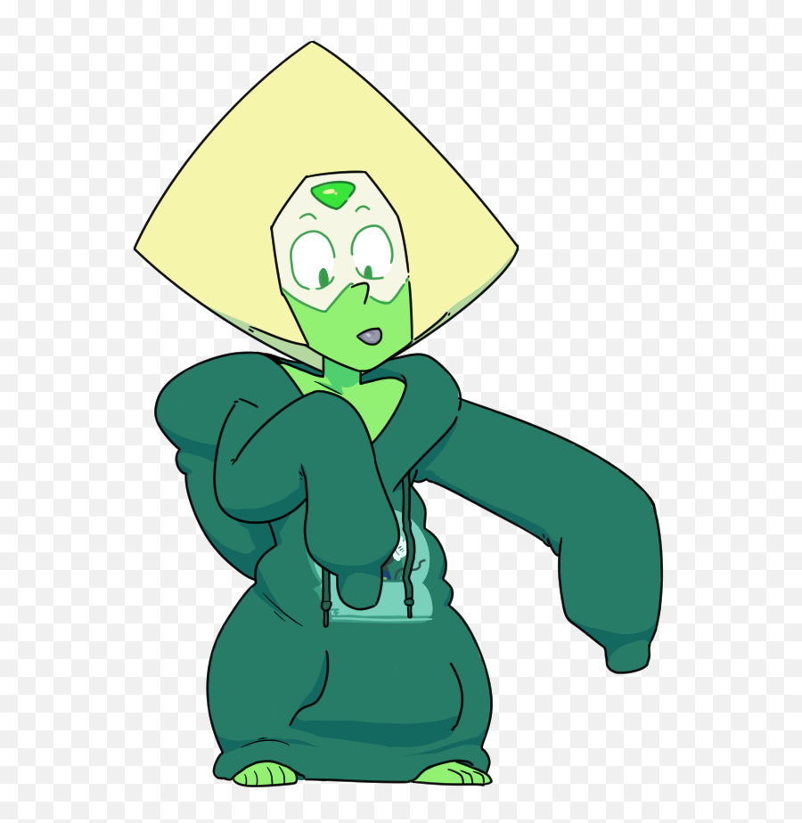 Pinning Lots Of Peridot Because Itu0027s The Only New Art I Can - Steven Universe Peridot In Hoodie Emoji,Steven Universe Steven Emotions