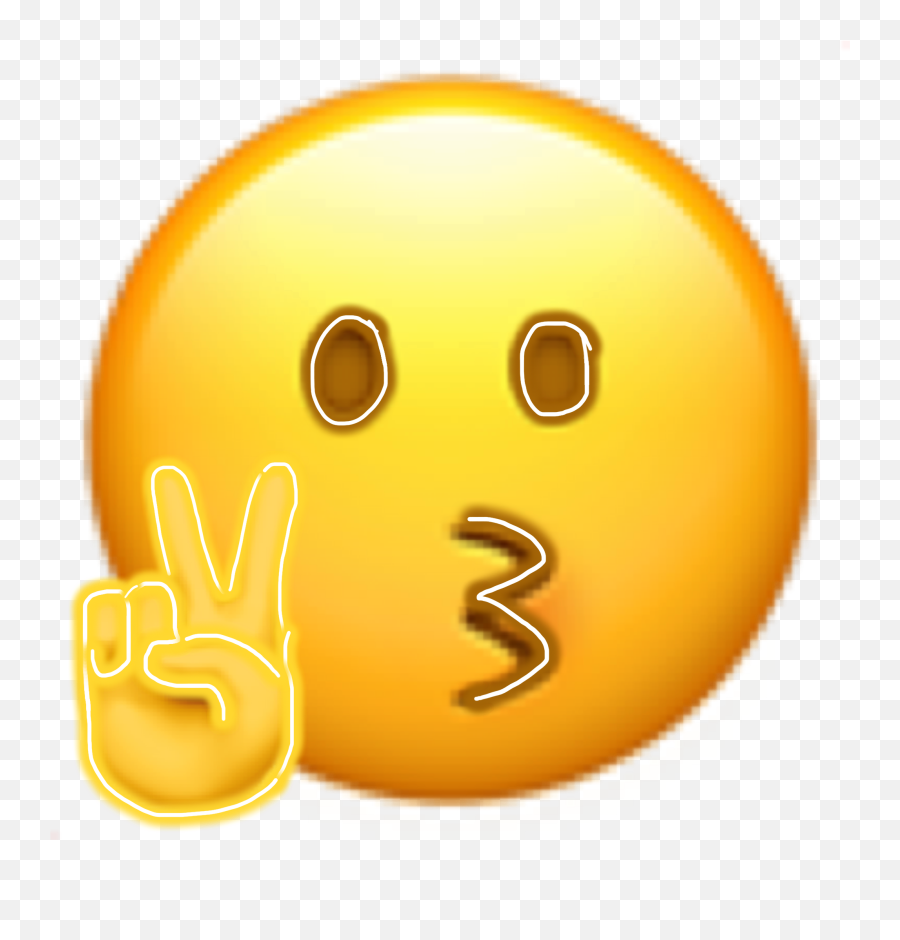 Kiss Emoji Sticker - Happy,Emoji 101