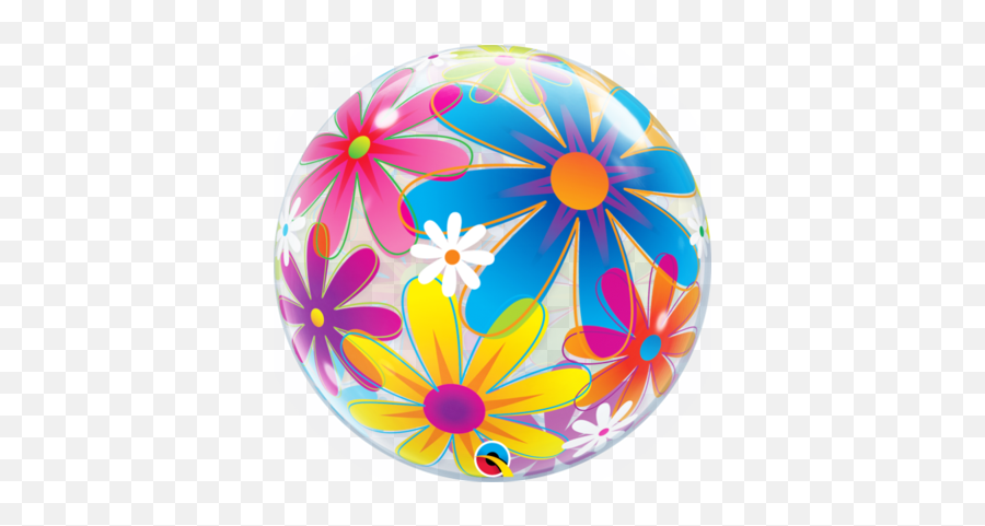 Flowers And Butterflies Bubbles Balloons Balloon Place - Bouquet Happy Mothers Day Balloons Emoji,Hawaiian Flower Emoticon