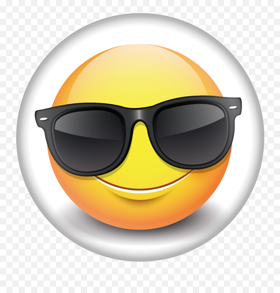 Specmate Smiley Sunglasses - Sunglasses Emoji Msn,Sunglasses Emoticon