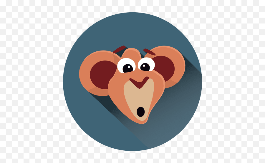 Monkey Cartoon Circle Icon Transparent Png U0026 Svg Vector Emoji,Monkey King Emoticon