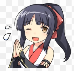 Telegram Sticker From Ninja Girlfriend Pack Emoji,Ninja Mask Emoji