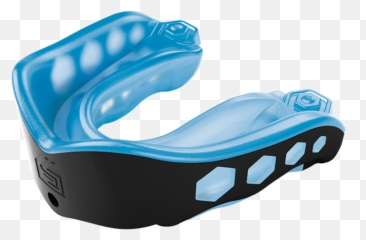 Shock Doctor 6100 Gel Max Mouthguard Adult Active Blueblack Emoji,Teeth Cringe Face Emoji