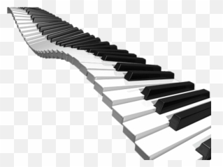 Piano Music Note Sticker - Transparent Background Piano Keys Clip Art Emoji,Piano Emoji Png