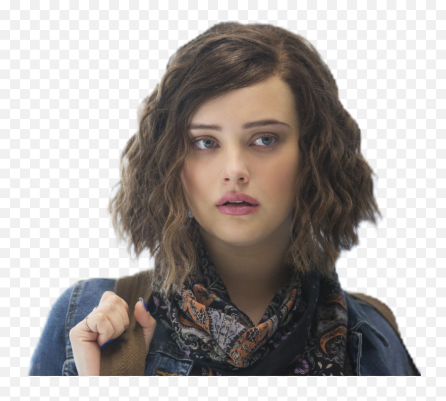Hannah Cutout Girl Upset Shocked Sticker By Laney - Hannah Baker 13rw Emoji,Shocked Emotion