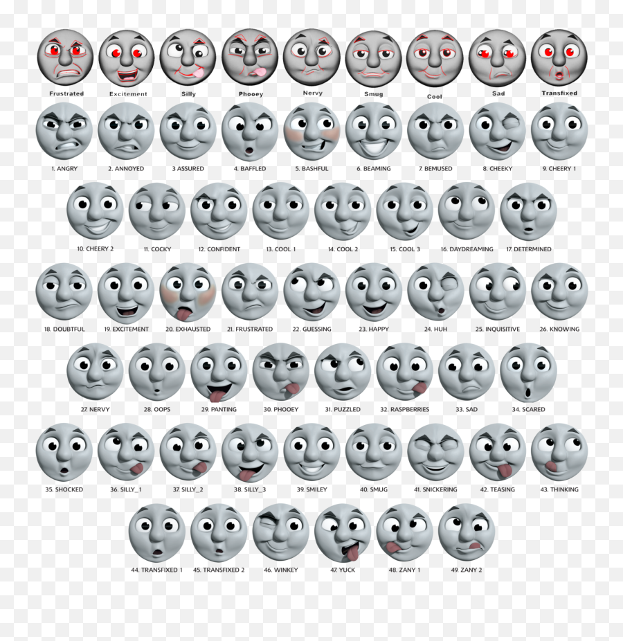 Character Design On Behance - Happy Emoji,Daydreaming Emoticon