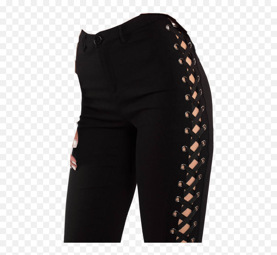 Black Pants Blackpants Jeans Leggings - For Women Emoji,Emoji Pants For Girls