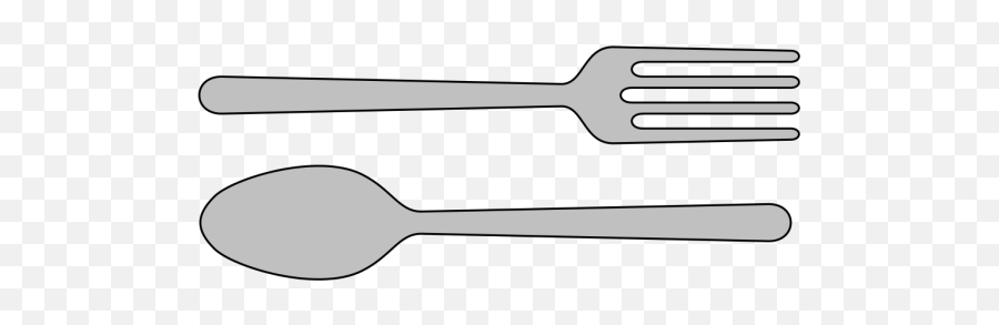 Fork And Spoon Silverware Png Svg Clip - Clipart Cuchara Emoji,Ant Fork Knife Emoji