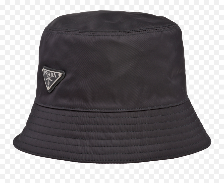 Bucket Cap - Prada Bucket Nylon Denim Navy Emoji,Wave Emoji Bucket Hat