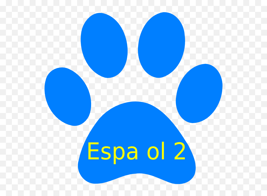 Color Huella De Perro Clipart - Dot Emoji,Guess The Emoji Espa?ol