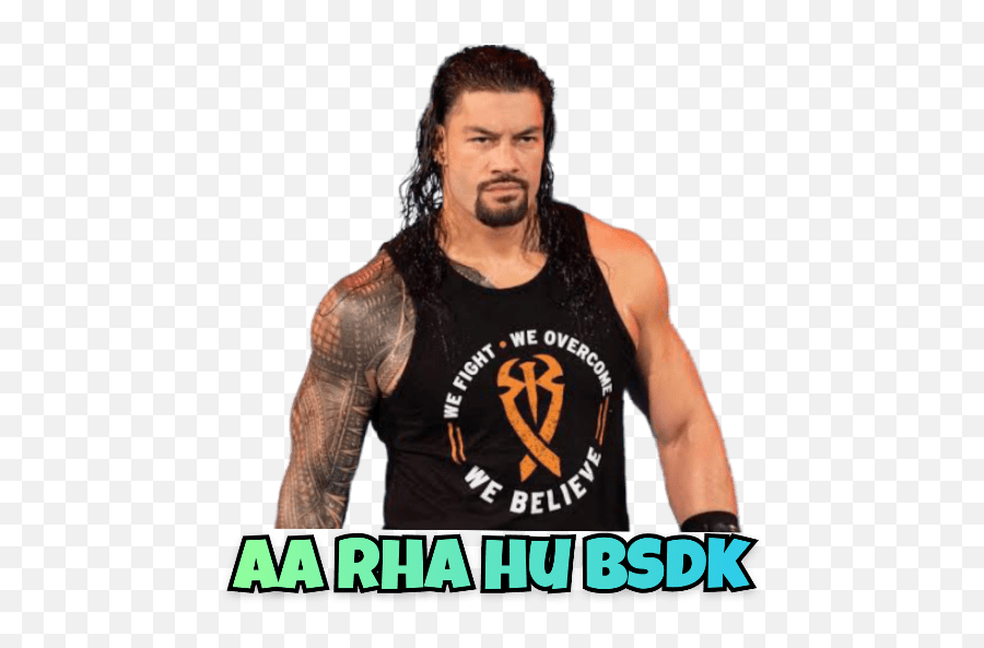 Wwe - Sticker Of Roman Reigns Emoji,Roman Reigns Emoji