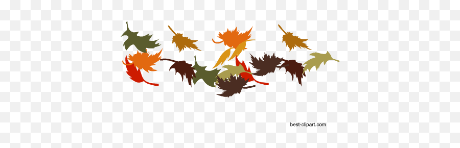 Free Fall Autumn Clip Artt - Transparent Leaves On The Ground Emoji,Fallen Leaves Emoji