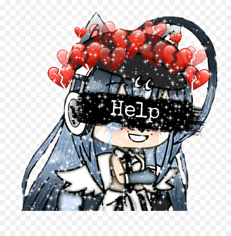 Crybaby Help Tears Helpless Sticker - Dot Emoji,Helpless Emoji