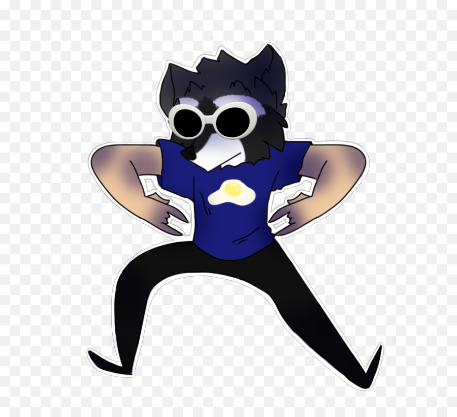 Ary On Twitter Raccooneggs Hey I Made You Some Clipart - Fictional Character Emoji,Black Purse Emoji Twotter