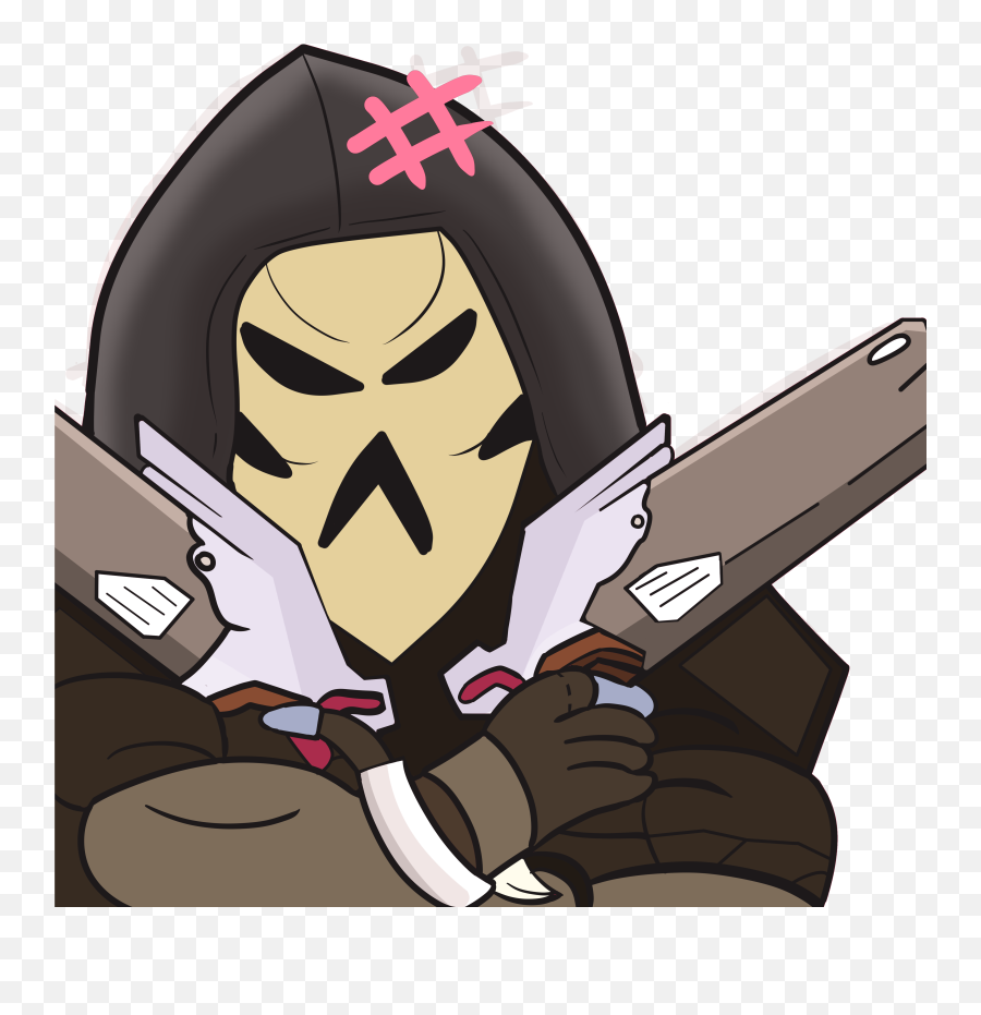 Overwatch Reaper Drawing - Album On Imgur Transparent Overwatch Emotes Emoji,Overwatch League Twitch Emojis