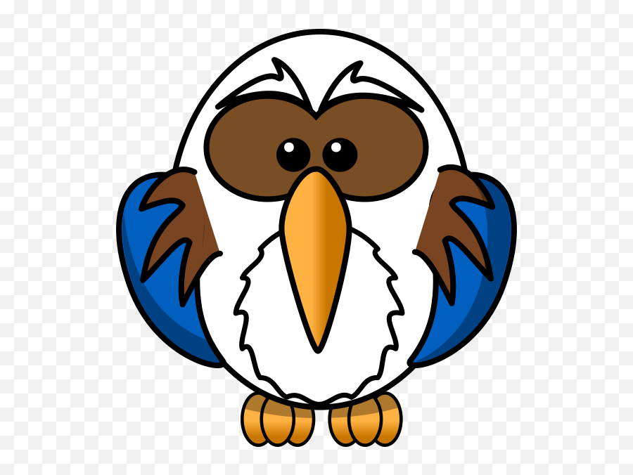 Kookaburra Clip Art - Bird Face Drawing Easy Png Download Owl Cartoon For Colouring Emoji,Pencil Drawings Of Emotions