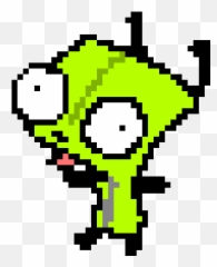 Top The Lost Pilot Stickers For Android - Invader Zim Transparent Gif Emoji,Pilot Emoticons Gifs